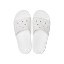 CROCS UNISEX-ADULT CLASSIC SLIDE SANDALS SIZE: MEN 9 WOMEN 11 WHITE - Brand New