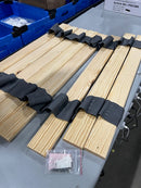 GENERIC 8 WOODEN SLAT WALKING BRIDGE - NATURAL - Like New