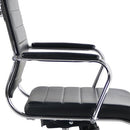 LORELL TEMPO MODERN MID-BACK MANAGER CHAIR - BLACK - Like New