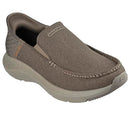 Skechers Men's Parson Ralven Slip-in Casual Shoe - Taupe, Size 11.5 - Like New