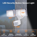 CELAVY 40W 4000 LUMEN LED SECURITY LIGHT, 3000K/5000K Light, CE-2202-A - White - Like New