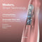 Aquasonic Aqua Flosser Professional Rechargeable Water Flosser 4 Tips Rose Gold - Like New