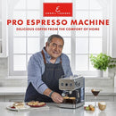 EMERIL LAGASSE SEMI-AUTOMATIC 15-BAR PRO ESPRESSO MACHINE, EM0112-0SL-NEW - Brand New