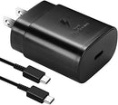 SAMSUNG 25W USB-C SUPER FAST CHARGING WALL CHARGER EP-TA800XBEGUS - BLACK - Brand New