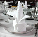 96 Pieces White Dinner Napkins 20"x20" National Spring - B071YNYJT8 - Brand New