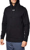 1300123 UNDER ARMOUR MEN'S HUSTLE FLEECE HOODIE - SIZE: MEN L - GRAY - Brand New