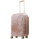 FUL Disney Minnie Mouse 25 Inch Rolling Luggage - Gold - Brand New