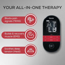 BEURER DIGITAL TENS +EMS DEVICE W/ HEAT - BLACK - Like New