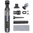 EDERFUN Cordless Handheld Car Vacuum, 16000PA 2-in-1 Blow & Suction - Gray - Like New
