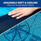 AQULA LUXURY WATER POOL LOUNGE EXTRA LARGE - NAVY/LIGHT BLUE/PEEPOLE - Like New