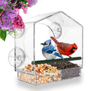 Mrcrafts Window Bird Feeder for Outside - MRCRAFTS-BF04-White - Like New