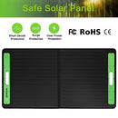 Topsolar 100W Foldable Portable Solar Panel Charger Kits 19/14.4V DC Output - Brand New