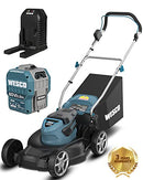 WESCO WS8706U 60v 22" Cordless Lawn Mower - BLUE - Scratch & Dent