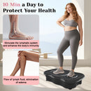 HOPHORSE ESSENTIALS VIBRATION PLATE - HOME BODY SHAKING & TONING MACHINE - BLACK - Like New