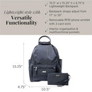 BAGGALLINI ALL DAY BACKPACK WITH RFID PHONE WRISTLET - FRENCH NAVY - Like New
