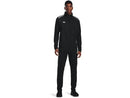 1360712 UNDER ARMOUR MENS COMMAND 1/4 ZIP FLEECE BLACK XL - Like New