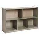 ECR4KIDS 5-COMPARTMENT MOBILE STORAGE CABINET, ELR-0420-GW - - Scratch & Dent
