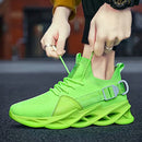 B098Q7DWKP JLOCARE Men's Athletic Sneaker, Non-Slip, Green Size 8M/41 EU - Brand New