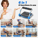 MERACH AB MACHINE, STOMACH WORKOUT EQUIPMENT 3 RESISTANCE LEVEL - BLUE - Like New