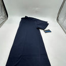 BLACK ICE THE PLAIN STRETCH T-SHIRT WITH SHORT SLEEVES - SIZE: MEN L - NAVY - Brand New
