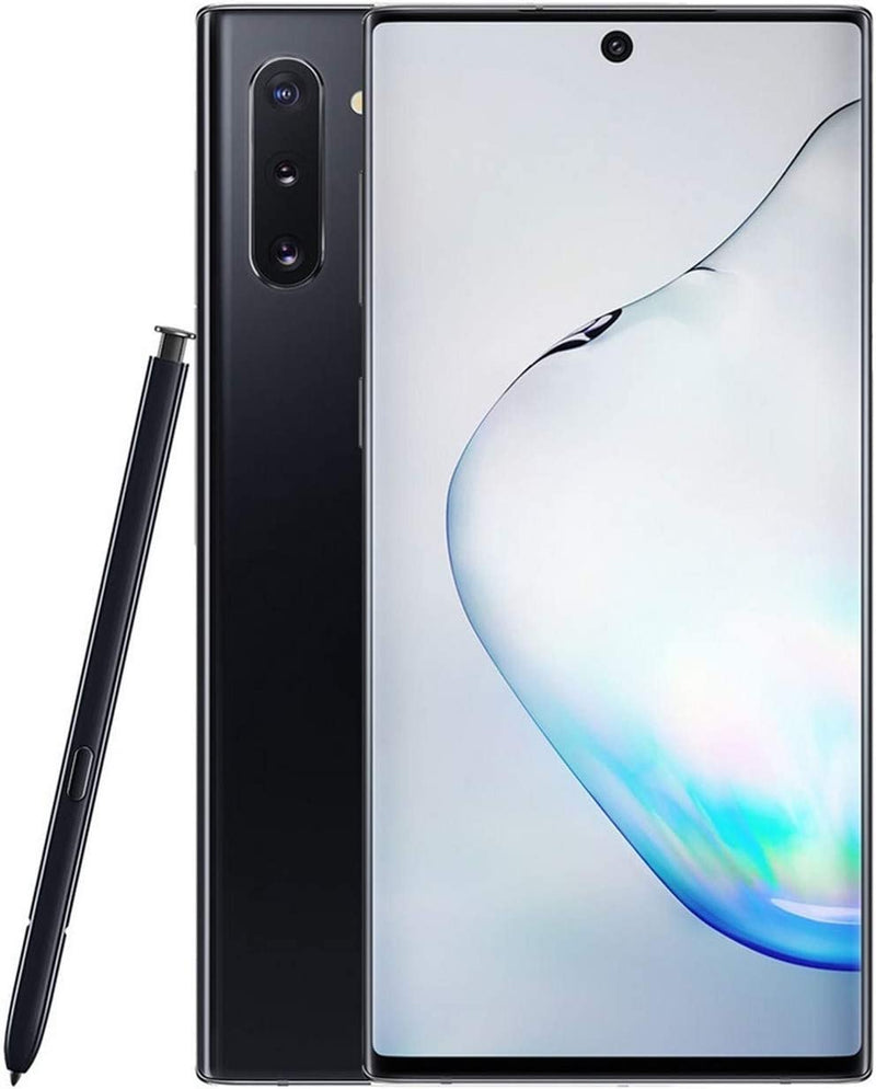 For Parts: SAMSUNG GALAXY NOTE 10+ 256GB SPRINT T-MOBILE - AURA BLACK ESN IS BAD