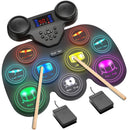 SHENZHENSHI GUANGZHIHONG TECHNOLOGY ELECTRIC DRUM SET 7 LED LIGHT - BLACK - Like New