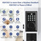 KIAYACI Door Lock Set Keypad Deadbolt Smart Keyless A-SJ03019-USAM021 - Black Like New