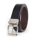 GIORGIO BRUTINI CASUAL REVERSIBLE LEATHER BELT - SIZE M - BLACK/BROWN REVERSIBLE - Brand New