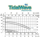 BLUE WAVE TIDAL WAVE MAXI II 1.0HP ABOVE GROUND DUAL SPEED POOL PUMP - BLACK - Like New
