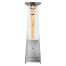 PARAGON VESTA 42000-BTU PORTABLE TANK TOP PROPANE HEATER - STAINLESS STEEL - Like New