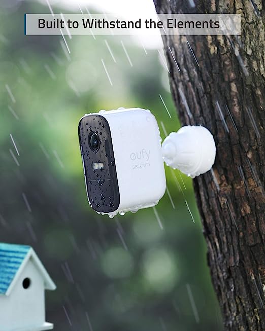 Eufy Security eufyCam S220 2C Pro 3-Cam Kit Wireless Security T88621D1 - White - Like New