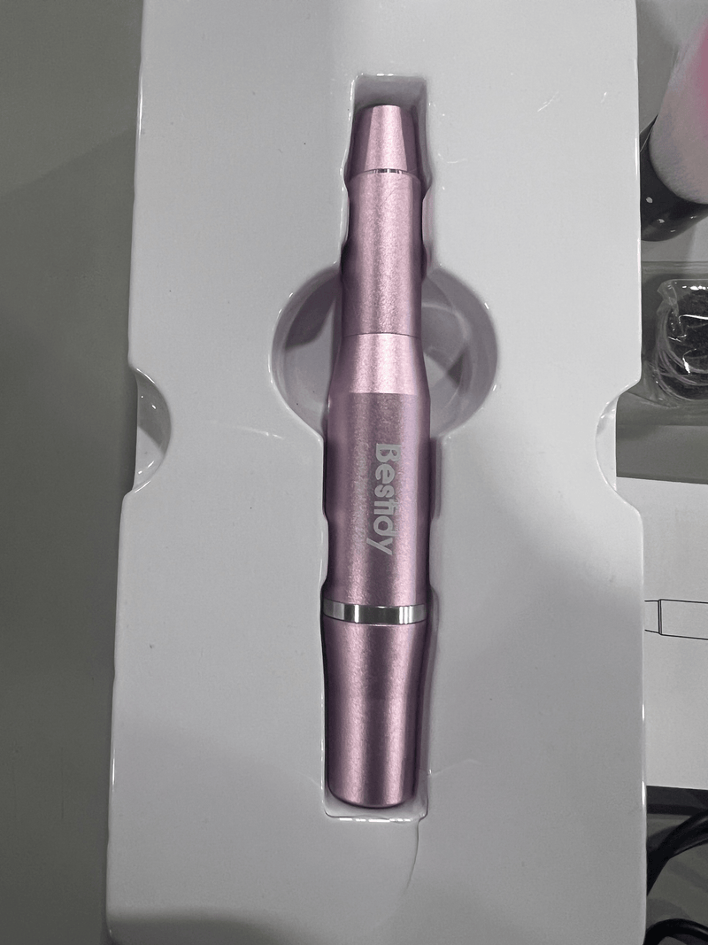 BESTIDY ELECTRIC NAIL DRILL KIT - PINK - Like New