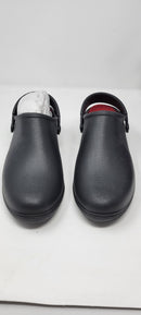 SKECHERS 108051 AMRELI LADIES KITCHEN CLOG - SIZE: WOMEN 8 - BLACK/BLACK - Like New