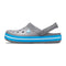 CROCS UNISEX ADULT CROCBAND CLOG - SIZE: MEN 9 WOMEN 11 - CHARCOAL/OCEAN - Brand New