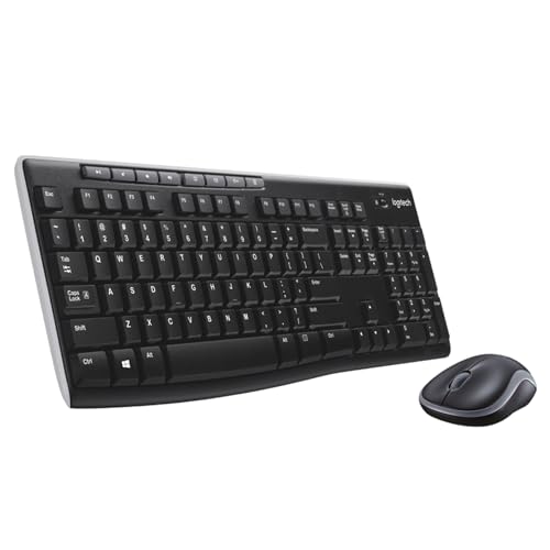 Logitech MK270 Wireless Keyboard And Mouse Combo For 2.4 GHz Wireless - Black - Like New