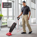 HOOVER COMMERCIAL COMMERCIAL PRIME LITE, BAGGED, CORDED - BLACK/RED - Like New