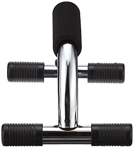 CAP BARBELL PAIR OF PUSH UP BARS - CHROME HHP-001 - Like New