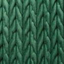 NATIONAL TREE COMPANY CHRISTMAS TREE SKIRT, FAUX FUR, RURAL QUILTED 48" - GREEN - Brand New