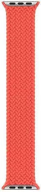 APPLE WATCH BRAIDED SOLO LOOP 44MM - ELECTRIC ORANGE - SIZE 5 - ELECTRIC ORANGE - Like New