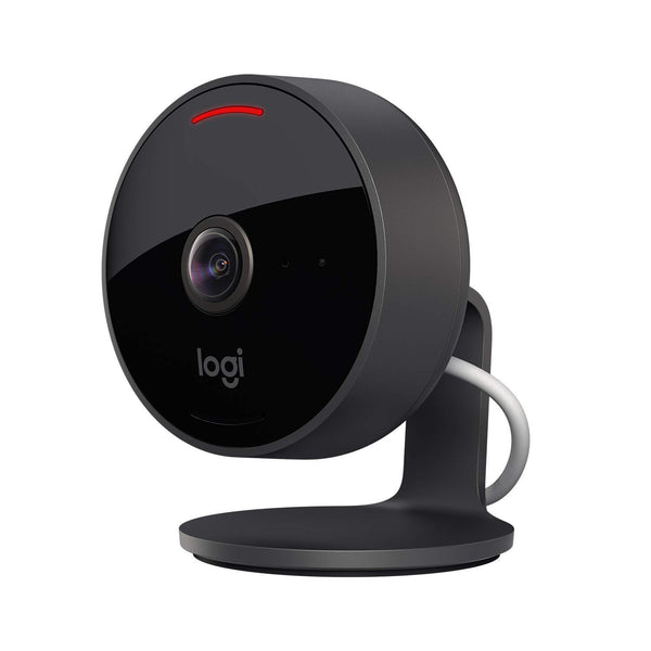 Logitech Circle View Weatherproof Wired Home Security Camera - Black - Like New