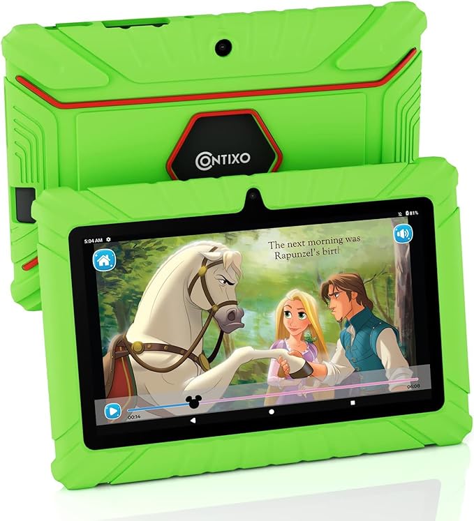 Contixo 7” V8-2 32GB Kids Tablet - Green Like New