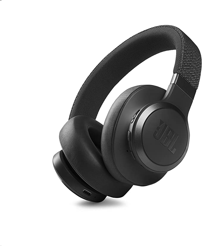 JBL Live 660NC - Wireless Over-Ear Headphones JBLLIVE660NCBLKAM - Black - Brand New