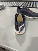 SKECHERS BOBS SPORTS SPARKLE KNIT LACE-UP SNEAKERS - SIZE: WOMEN 11 - NAVY - Brand New