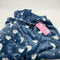 FASHION EXTRA SOFT FLEECE PAJAMAS PANTS - SIZE: WOMEN L/XL - BLUE CLOUDS/STARS - Brand New
