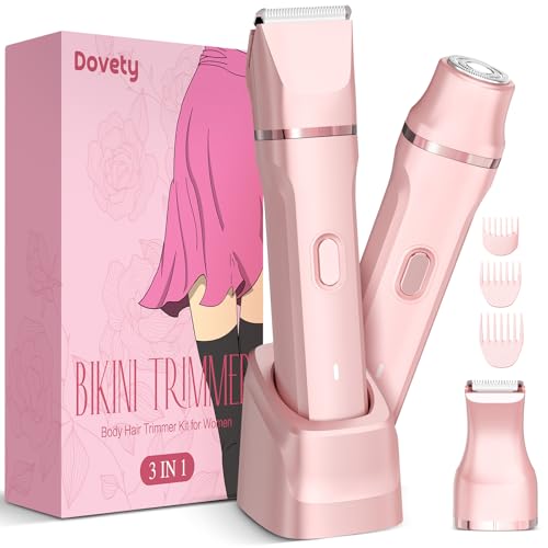 DOVETY BIKINI TRIMMER FOR WOMEN - PINK - Like New