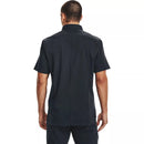 UNDER ARMOUR MEN'S CLASS B SHORT SHORT SLEEVE BUTTON DOWN - MEDIUM- DARK NAVY - Like New