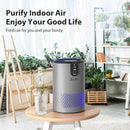 FREAIRE 538 SQ. FT. HEPA FILTER AIR PURIFIER FOR HOME 3-IN-1 FILTER - GRAY - Like New