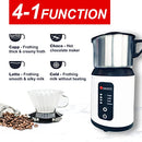 CASARA 4-IN-1 ELECTRIC MILK STEAMER AND FROTHER MF-02 - WHITE - Like New
