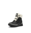 NL5151 SOREL WOMEN'S OUT N ABOUT LV BOOT - SIZE 7.5 - BLACK/CHALK - Like New
