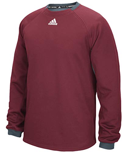 362F Adidas Mens Climawarm Fielders Fleece Sweatshirt New